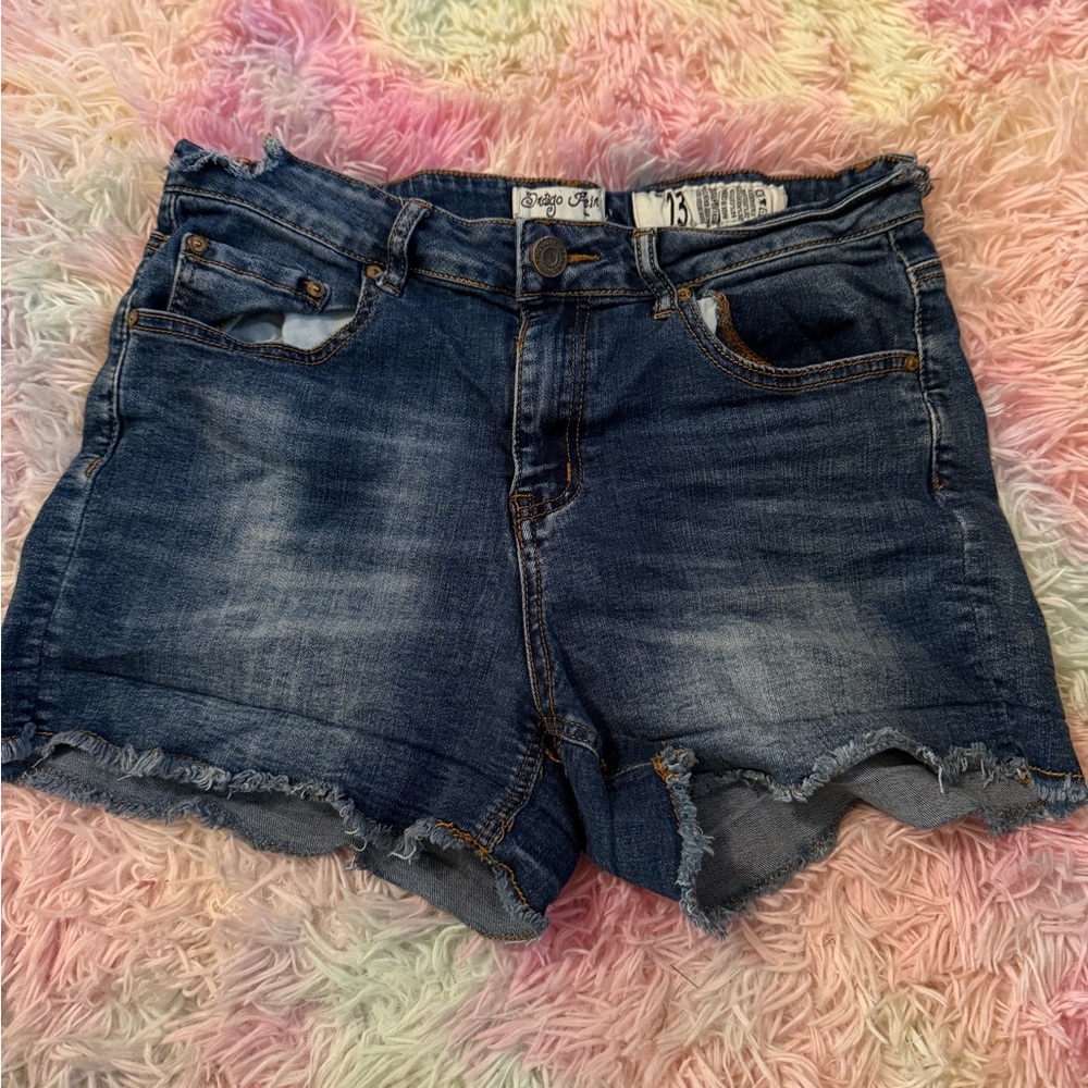 Indigo Rein Classic Blue Jean Shorts